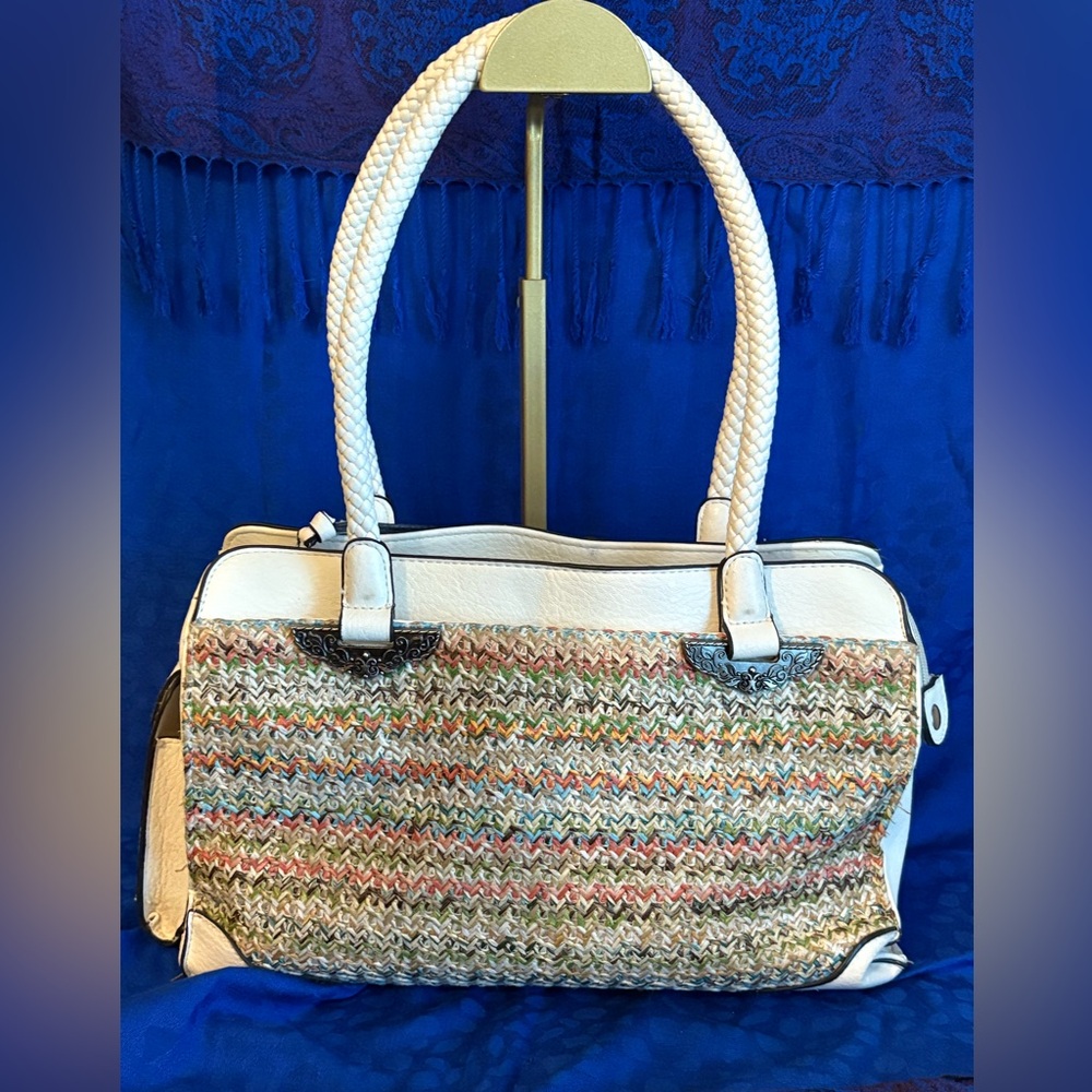 Women’s Shoulder Bag Multicolor Tweed